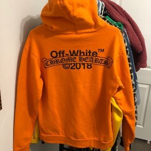 OFF-WHITE x Chrome Hearts 2018 Hoodie